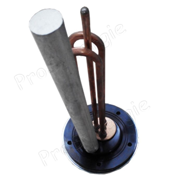 Anode magnésium Ø 26 mm Longueur 500 mm - Filetage M8 x 30mm