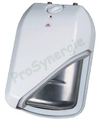 LUNA - Chauffe-eau Elec 5 L sous évier 230 Volts 2 Kw - HxLxP = 285 x163 x 427 mm