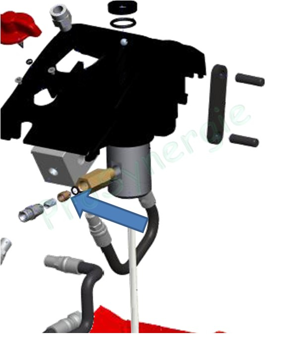 Piston de clapet anti-retour pour pompe à épreuve manuelle Virax 262035