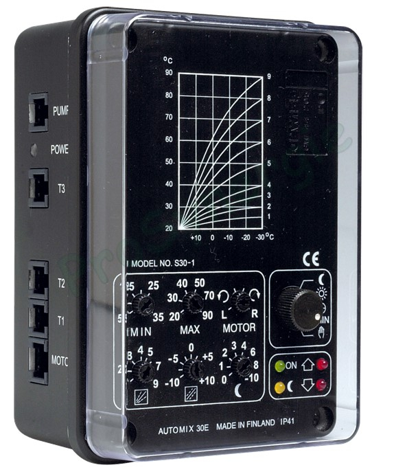 Régulation chauffage sans horloge Automix 30 E (LK 963 E Temperature Controller) - (Fx. T° extérieure)