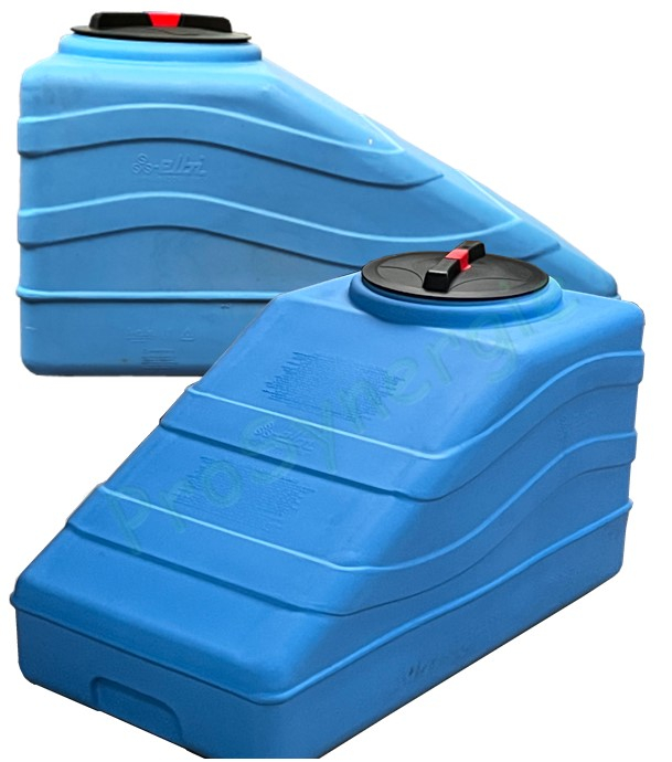 SSC 500 - Cuve aérienne rectangulaire sous pente (eau potable ou récupération d´eau de pluie) 500 litres HxLxLg =840x710x1310mm