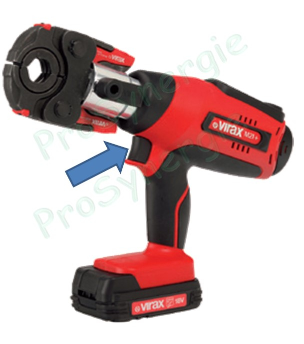 Gâchette interrupteur pour Sertisseuse Virax M21+