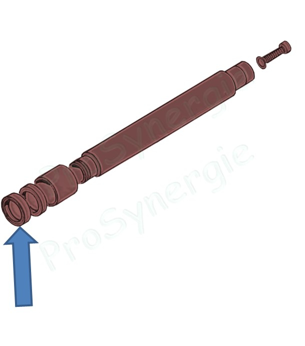 Joint gros piston de vérin n°1 et n°2 manuel et n°2 électrique pour cintreuse hydraulique (Ø int 40 mm x Ø ext 50 mm)