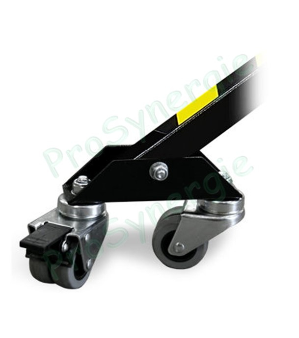 Jeu de 3 roues pour lève-charge 100kg Haut max 4m (réf GAL110634)