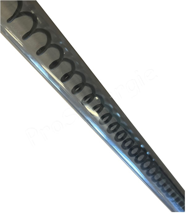 Vis sans fin motorisée Øext. 75mm longueur 6 mètres (tube de livraison Ø 63mm) - pour transfert ou alimentation de Brûleur à granulés (environ 30kg/h)