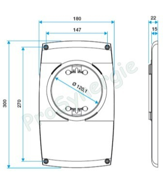 Platine rénovation opturation adaptation Bap´Si (Twin) Bahia Curve