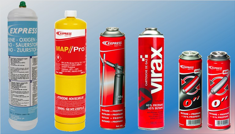Bouteilles de gaz