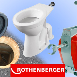 Déboucheur de canalisation électrique Rothenberger