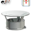 Kit conduit cheminée Extérieur Duoten (Isolé 25 mm) Øint/ext. 200/250, Inox, Raccord simple hauteur utile 316 cm (axe du piquage - sortie des fumées)