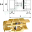 Clapet anti retour laiton toutes positions Obturateur double guidages Laiton / Inox (compatible fioul) - racc. Femelle taraudé BSP - PN25