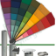 Kit S/Rampant - Conduit cheminée Isolé (Duoten) hauteur utile 1,4 mètres Int./Ext. = Inox 304 / (I 304 ou Galva) laqué noir (RAL9005) - Øint/ext 230/280mm