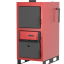 Kit chaudière bois bûche LCG gazéification classe 5 (A+) 30KW + Ballon 800L + vannerie, sécurité thermique et relève de température + Vase 100 litres