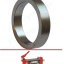 Nomenclature sous-ensemble Gros piston de vérin, joint et guide de Vérin manuel n° 2 de cintreuse Hydraulique Virax