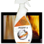 Lot de 10 x réf 3276 Insert 9 - (Vaporisateur tête + réservoir) 750 ml de produit nettoyant et dégoudronnage de vitre d'insert ou poêle
