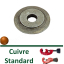 Molette cuivre pour coupe-tube Cuivre Mini 16, Mini 28, ZR32, ZR35, ZR42, C28, C54 - Lot de 10