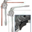 Lot de 3 Pinces à Cintrer aluminium de 12 - 14 et 16