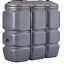 Ensemble cuves à Fioul/GNR PEHD double enveloppe 3 000 litres (2 cuves de 1 500 litres accouplées sur le grand côté - Prof.x Larg = 1720x1640mm)