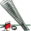 Jeu de 5 outils pour section de câble Ø 22 mm de déboucheur Val 96QC et Val 95