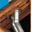 Tuyau de fumée Inox Isolé longueur 1,33 ou 1 mètre / 45, 25 ou 10 cm Poujoulat - Op° peinture