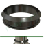 Kit S/Rampant - Conduit cheminée Isolé (Duoten) hauteur utile 1,4 mètres Int./Ext. = Inox 304 / (I 304 ou Galva) - Øint/ext 200/250mm