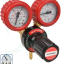 Lot de 2 Détendeurs Frontaux SmartCompact Oxygène et Acétylène - Entrée arrière - Sortie olive pour tuyau Ø 6 mm