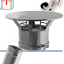Kit conduit cheminée Extérieur Duoten (Isolé 25 mm) Øint/ext. 100/150, Inox, Raccord concentrique hauteur utile 311 cm (axe du piquage - sortie des fumées)