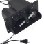 Vacu Matic - Cassette double connexion latérale long. x larg. x haut. = 323x323x160 mm avec moteur à débourrage 230 Vac 15 W raccord Ø 50 mm - pour extraction pneumatique de granulés sous un silo