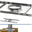 Kit Etage conduit cheminée intérieur Duoten (Isolé 25 mm), Øint/ext. 200/250, Finition noir (RAL9005), hauteur utile 285 cm