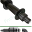 Kit raccordement façade Pellet concentrique - Øint/ext. 80/125 mm - Raccordement 80/130 mm dessus
