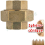 Pack solaire complet pour préparateur Eau chaude sanitaire (instantanée par échangeur à plaques) et chauffage Capacité 200L comprenant 2 capteurs solaires avec kit de fixation inclus pour toiture tuiles