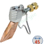 Fer à souder couvreur avec manche 602 et panne 45mm - Sortie 3/8´´ gauche