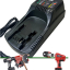 Ensemble coffret vide + 2 batteries Li-ion 14.4V + 1 chargeur Li-ion pour Viper M20+  (2x253244 + 251844)