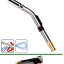 Ensemble chalumeau soudeur Promatic piezzo (rempl. Virax Piézo HM) avec brûleurs cycloniques Ø 19 mm + 4 m de tuyau + détendeur réglable 1-4 bars