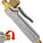 Set composé d´un manche chalumeau 640 + 10 m de tuyau + détendeur 2 bar 684