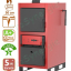Kit chaudière bois bûche LCG gazéification classe 5 (A+) 40KW + Ballon 1000L + vannerie, sécurité thermique et relève de température + Vase 150 litres