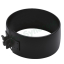 Kit raccordement plafond Pellet concentrique Ø 80/125 mm sur conduit isolé type Poujoulat Ø 280mm (rajouter flexible)