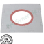 Kit ´´Isol-Plancher´´ Isolant thermique et phonique certifié + Plaque étanche haute T° pour conduit fumée Øext. 130 mm