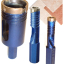 Coffret 6 pièce Trépan diamanté Blue Céram (Ø 6 mm x2 + Ø 8 mm x2 + Mandrin + Pierre à aviver)