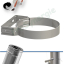 Kit conduit cheminée Extérieur Duoten (Isolé 25 mm) Øint/ext. 180/230, Inox, Raccord simple hauteur utile 316 cm (axe du piquage - sortie des fumées)