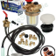 Kit Colifioul bitube pour cuve (ensemble vanne police soutirage à flotteur, filtre AR 500 Ø MF 3/8´´ et accessoires raccords + ventilation) + Raccord de remplissage