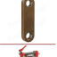 Biellette de vérin n°1 et n°2 manuel pour cintreuse hydraulique