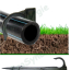 Kit puits géothermique Echangeur hydraulique deux couronnes (environ 2KW) avec pompe et sécurité + batterie avec filtre à air Ø160mm et régulation