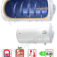 Chauffe eau sanitaire mixte Horizontal Mural 120 litres (résistance électrique blindé 230V + échangeur chauffage) + kit accessoires (vase sanitaire 8 litres, groupe de sécurité, régulation et fixation)