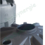 CUV - Cuve à eau cylindrique verticale à enterrer ou aérienne de 1 400 à 8 500 litres avec trou d'homme, trappe de visite Ø150mm et couvercle (réhausse et équipement en option)