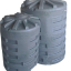 CUV - Cuve à eau cylindrique verticale à enterrer ou aérienne de 1 400 à 8 500 litres avec trou d'homme, trappe de visite Ø150mm et couvercle (réhausse et équipement en option)