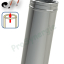 Kit Etage conduit cheminée intérieur Duoten (Isolé 25 mm), Øint/ext. 250/300, Inox, hauteur utile 285 cm
