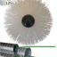 Kit de brossage réseau ventilation comprennant un câble rotatif Ø 12/6 mm Long 1 m + Deux brosses Ø 80 et 125 mm