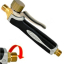 Ensemble Chalumeau Etancheur Godet Inox 100 kW - Col 400 mm - Tuyau 10m - Détendeur - Manche 620