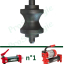 Cintreuse hydraulique avec Vérin manuel n°1 et Flasques coulissants - Formes de 3/8-1/2-3/4-1-1.1/4´´