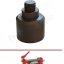 Nomenclature sous-ensemble Corps de pompe, Cylindre, bouchon et pied de Vérin manuel n° 2 de cintreuse Hydraulique Virax